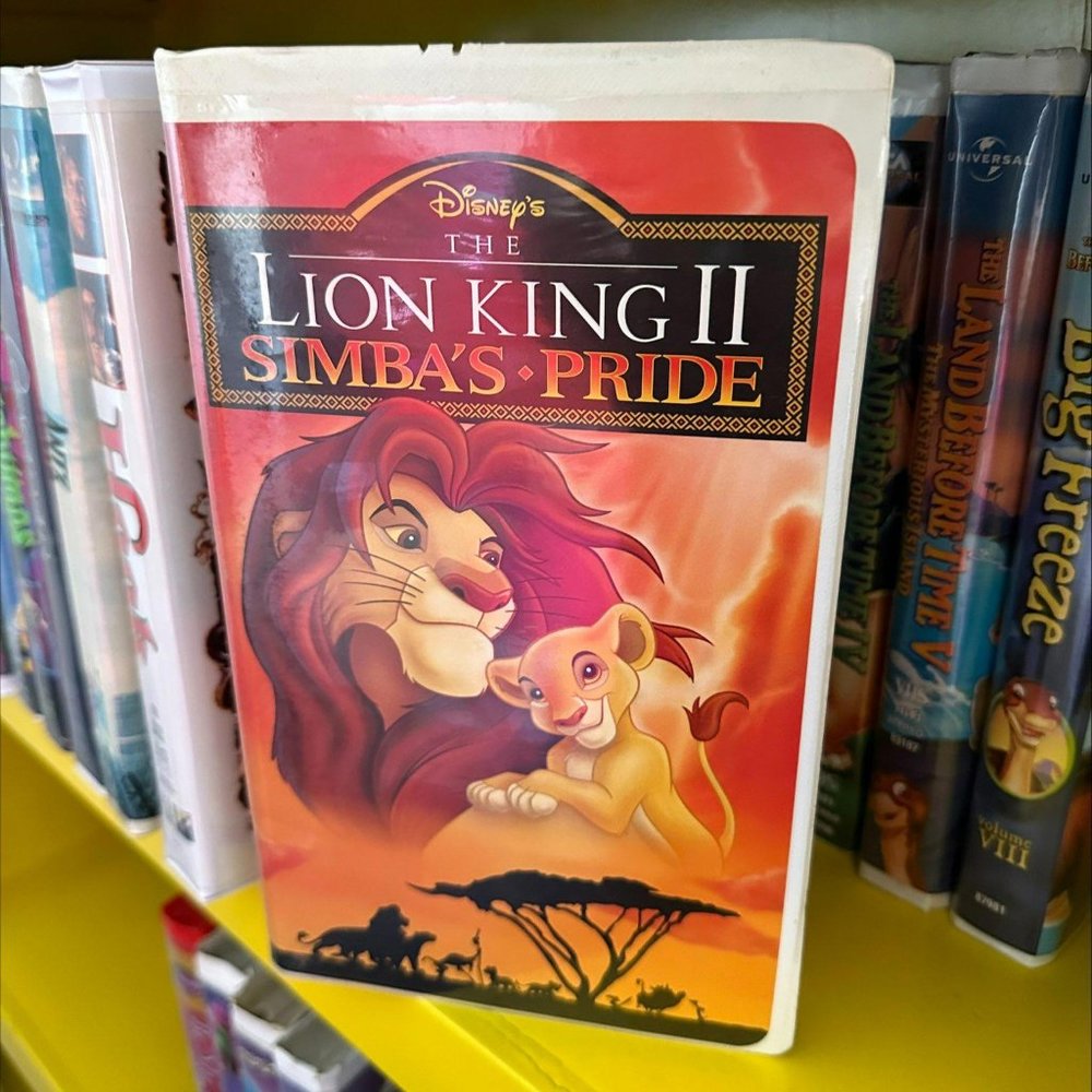 THE LION‎ KING II SIMBA'S PRIDE VHS